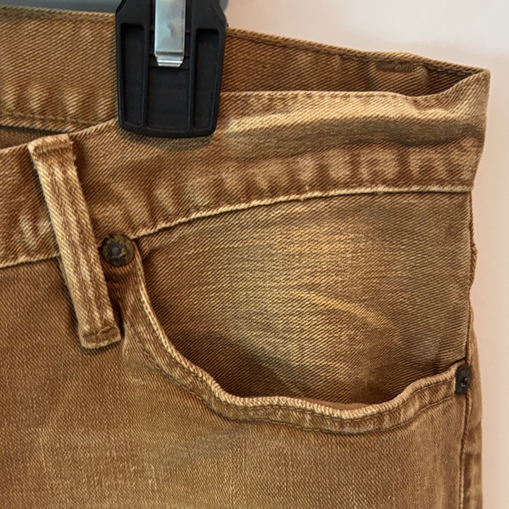 Ralph Lauren Blue Label Tan Straight Leg Jeans - Picture 13 of 13